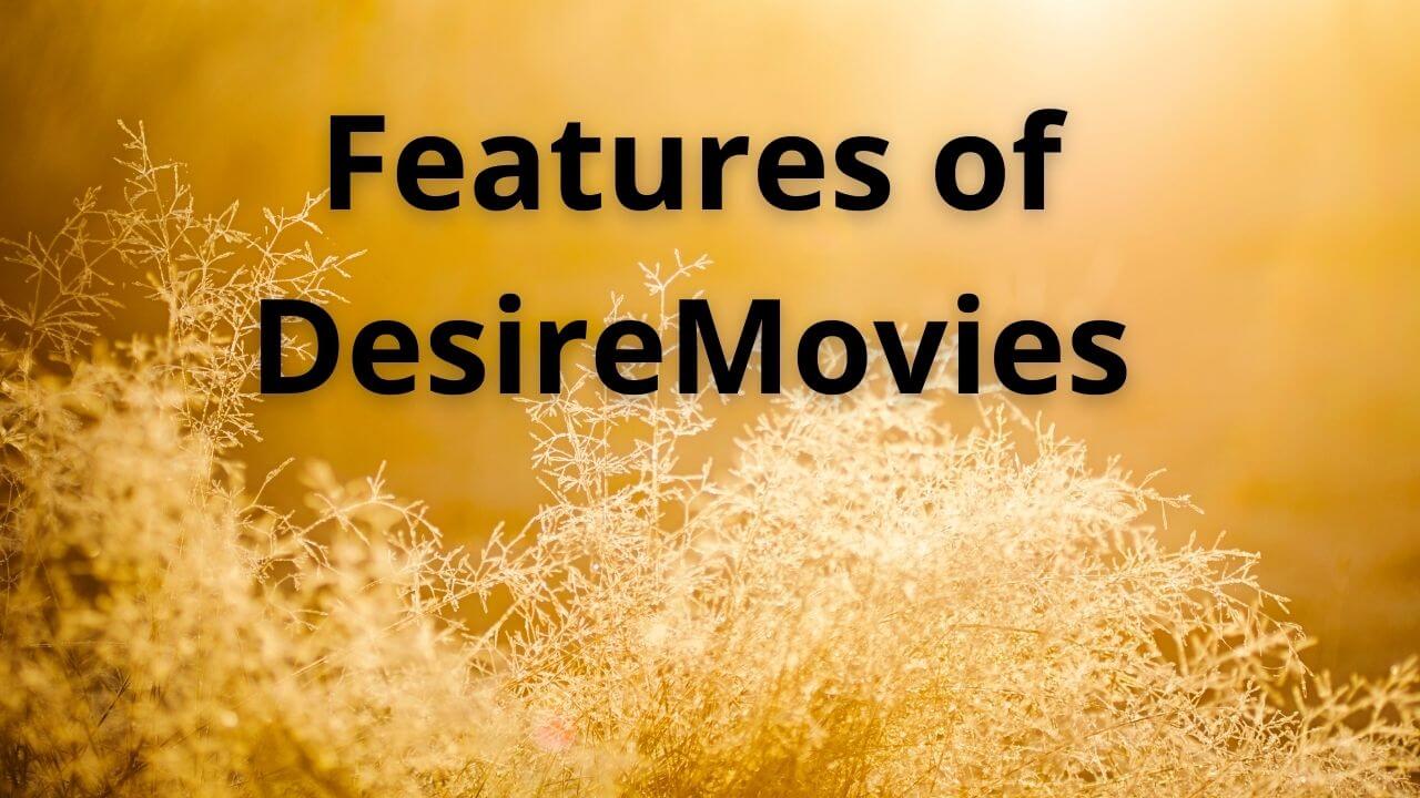 Desiremovies features