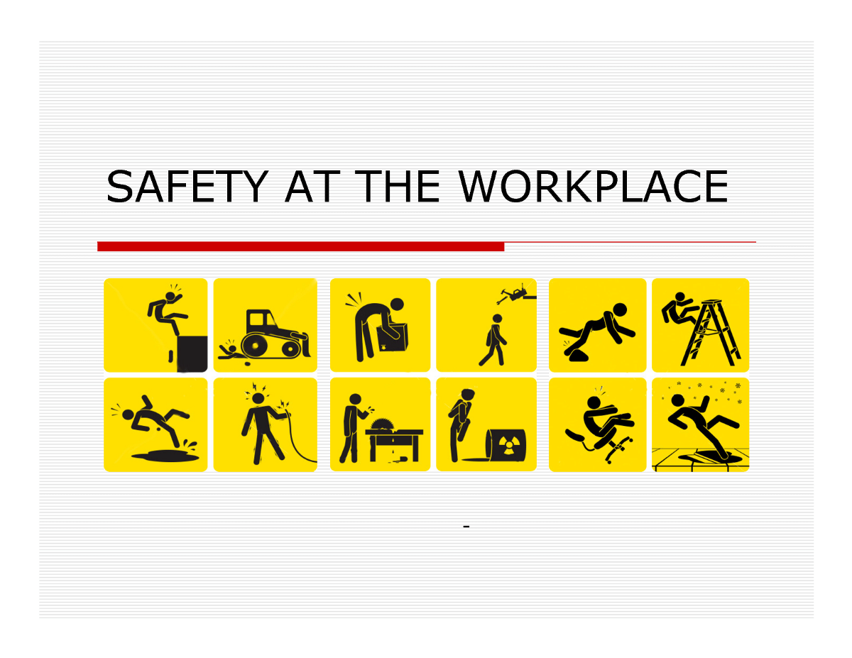 The Importance of Safety in the Workplace
